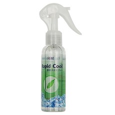 HSAE Rapid Cool 急涼降溫噴劑 綠茶香氛 L-薄荷醇 瞬間降溫 持續力長, 100ml, 1瓶