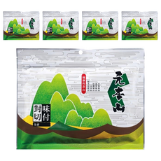 元本山 味付對切海苔, 精選海域海苔, 高膳食纖維, 23.7g, 5包