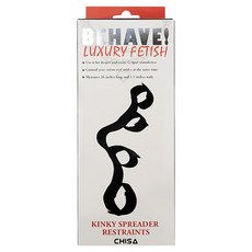 CHISA NOVELTIES 縛愛女王 DSM手腳束縛帶, 黑色, 1個