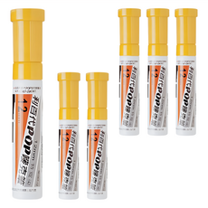 LIBERTY 利百代 POP 平方尖 嘜克筆 907-12-Y 4~11mm, 黃色, 6支