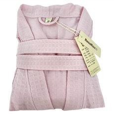 ROYALLIN 蘿林嚴選 新款華夫格高質感浴袍女款, 尺寸30*20*5cm, 粉色, 1件