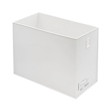 YAMADA 山田化學 多用途收納箱 PP材質 日本製造, 1個, 深型款 白色