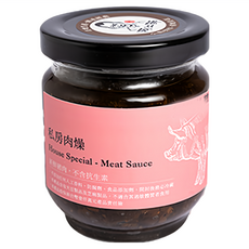 阿江師 手作拌醬 40年老師父的獨門肉燥 選用小農契作新鮮食材 完全不添加防腐劑, 180g, 1罐