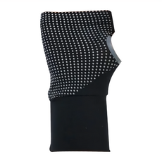 MEGA 美高 COOUV 防曬透氣無指手套 UPF50+ 紫外線遮蔽率達99.9%以上, 黑色, 1個