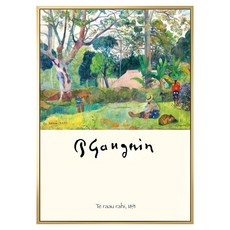 菠蘿選畫所 保羅・高更 大樹 AVAR5743G, 金色