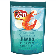 ZEn ZEn 吉珍 大蝦餅 胡椒味, 70g, 1包