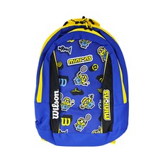 Wilson MINIONS 小小兵 3.0 兒童後背包, 單一尺寸, 藍色 + 黃色