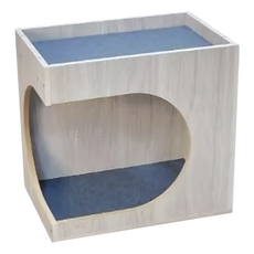 LiFArt MIT寵物組合櫃-左開口(純白橡木色) 42Wx28.2Dx40Hcm, 42cm