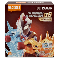 BLOKEES 布魯可 超人力霸王 可動積木公仔 SH88670 閃耀版第八彈 , 款式隨機, 1盒