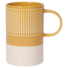 NOW Etch石陶馬克杯 350ml, 土棕, 1個