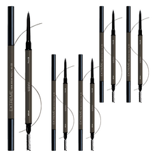 Solone 台灣公司貨 原生自然極細眉筆, 03 冷萃棕, 5支