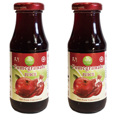 Royal Chef 天廚 天然石榴汁, 100%純天然, 非濃縮還原果汁, 200ml, 2瓶