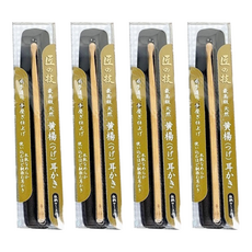 GREEN BELL 綠鐘 羽毛煤竹耳扒, 1支, 4支