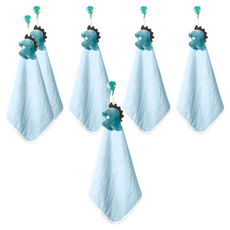 可愛擦手巾 Y652 30 x 28cm, 小恐龍, 6條