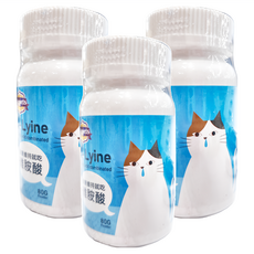 Zippets 吉沛思 全齡貓用離胺酸保健粉, 80g 粉末, 直接餵食或混入主食, 3瓶