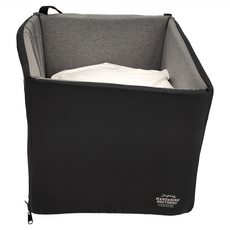 MANDARINE BROTHERS 可拆洗寵物車載方窩 黑色, 39 x 41 x 41cm, 1個