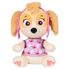 PAW PATROL 汪汪隊立大功 愛睏娃娃系列 可換裝天天, 23cm, 1個, 粉紅色