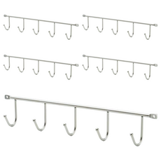 皇家 無痕貼五連勾, 5個, K-1023