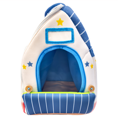 Usamomo 家家酒 一起去散步 狗狗小屋, 藍色, 1個