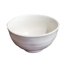 美濃燒 佐和陶瓷 白練風4井, 日本製陶瓷碗 11.5cmx5.8cm, 容量240mL, 1個, 單一顏色