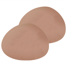 Ade.l Pebble系列 矽膠餐墊 韓國製, 350 x 270 x 1.2mm, 磚紅色, 2個