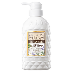 日本 Diane 乳油木果溫和潤澤清潔露 90%以上天然由來成分 多款植物精華油 適合乾燥敏感肌膚, 500ml, 1瓶
