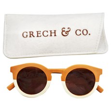 Grech&Co V2款偏光墨鏡 (兒童/3歲以上), 雙色亮橙
