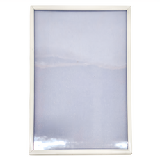 HUNDRED PICTURES 百耘圖 108P鋁框 257x182mm 鋁鐵材質 台灣製造, 白色, 1個