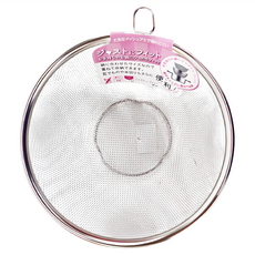 YOSHIKAWA 吉川 日本製 JUST FIT18-8不銹鋼新式包邊圓篩籃, SJ-1380, 1個