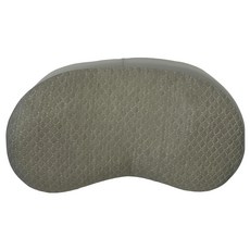 LIV MOM 3D頸椎記憶低枕頭 灰色, 60 x 30 x 7-10 cm, 1個