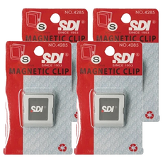 SDI 手牌 方型強力磁夾 小, 1個, 4個, 4285
