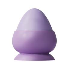 Sunday Life 二合一吸附式筋膜按摩球, 改善酸痛, 筋膜放鬆, 深度按摩, 紫色, 1個