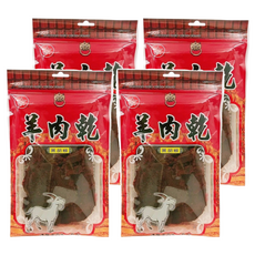 進發 羊肉乾 黑胡椒口味, 150g, 4包