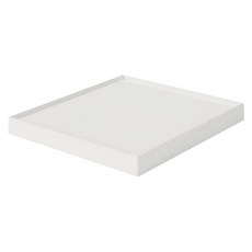 MUJI 無印良品 聚丙烯檔案盒專用蓋 可裝置輪子 寬25cm, 白灰色, 1個