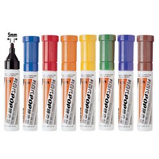 LIBERTY 利百代 POP 嘜克筆 5mm, 907-05-OR 橙色, 6支