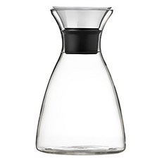 Chikao glass 耐熱北歐瓶, 透明色, 1個, 1L