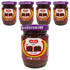高慶泉 香辣豆豉, 125g, 5罐
