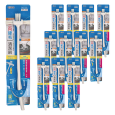 minono 米諾諾 BR-45 三向硬毛清潔刷 10.3 x 5 x 0.5cm, 142663, 12個