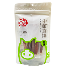 萬味軒 中華直棒蒜味豬肉乾, 120g, 1袋