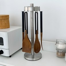 Cuzinine 不鏽鋼廚具掛架, 1個, 混合色