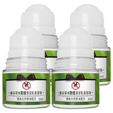 QUNDO 康朵 草本防蚊清涼乳液滾珠 30ml 天然草本配方, 4罐