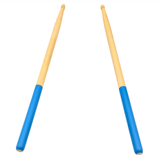 爵士鼓 電子鼓 防滑鼓棒, 藍色, 1組