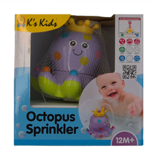 K's Kids 奇智奇思 會噴水的章魚, 12M+, 1個, Multiple colors