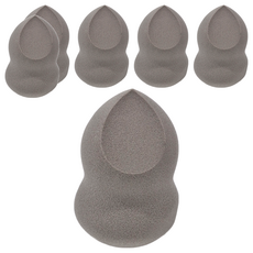 BELLE MADAME 貝麗瑪丹 棉花糖輕柔美妝蛋，親水性聚氨酯，乾濕兩用, 顏色隨機, 2組