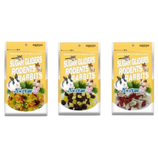 A star 鼠兔用綜合蔬果乾, 120g, 3包