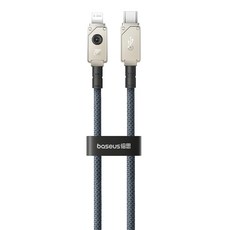Baseus 倍思 Unbreakable系列 快速充電線 20W Type-C to Apple Lightning 8Pin, 白色, 1條, 2m