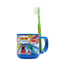 Skater 幼兒牙刷漱口杯組 3~5歲 Plarail 鐵道王國, 1組