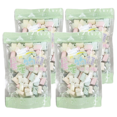 卜祥 星座物語棉花糖, 彩色迷你背後有星座故事, 60g, 4包