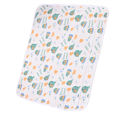 寵物乳膠涼感墊 白色恐龍(M)50*40cm 貓狗睡毯, 1組