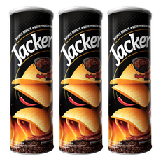 Jacker 洋芋片 麻辣火鍋味, 110g, 3罐